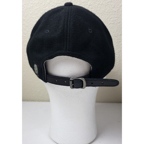 Polo Ralph Lauren Wool Blend Football Baseball Ball Cap Black Adjustable - Picture 4 of 7